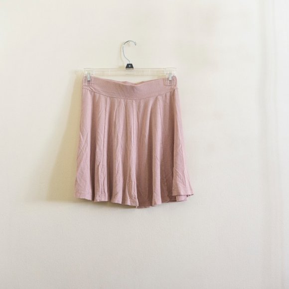 Light Pink Brandy Melville Skater Skirt - Picture 2 of 3